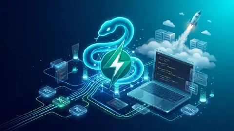 Python FastAPI API 서버 개발을 표현한 대표 이미지